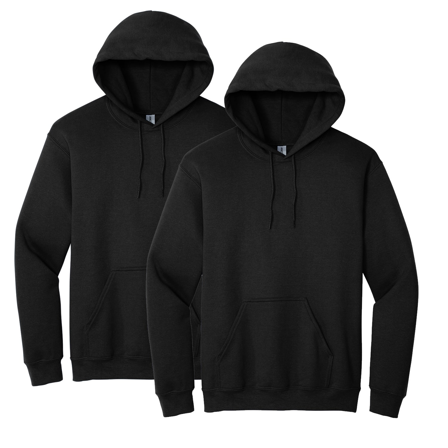 Gildan Adult Heavy Blend  50/50 Hooded Sweatshirt G18500 - Pack of 2