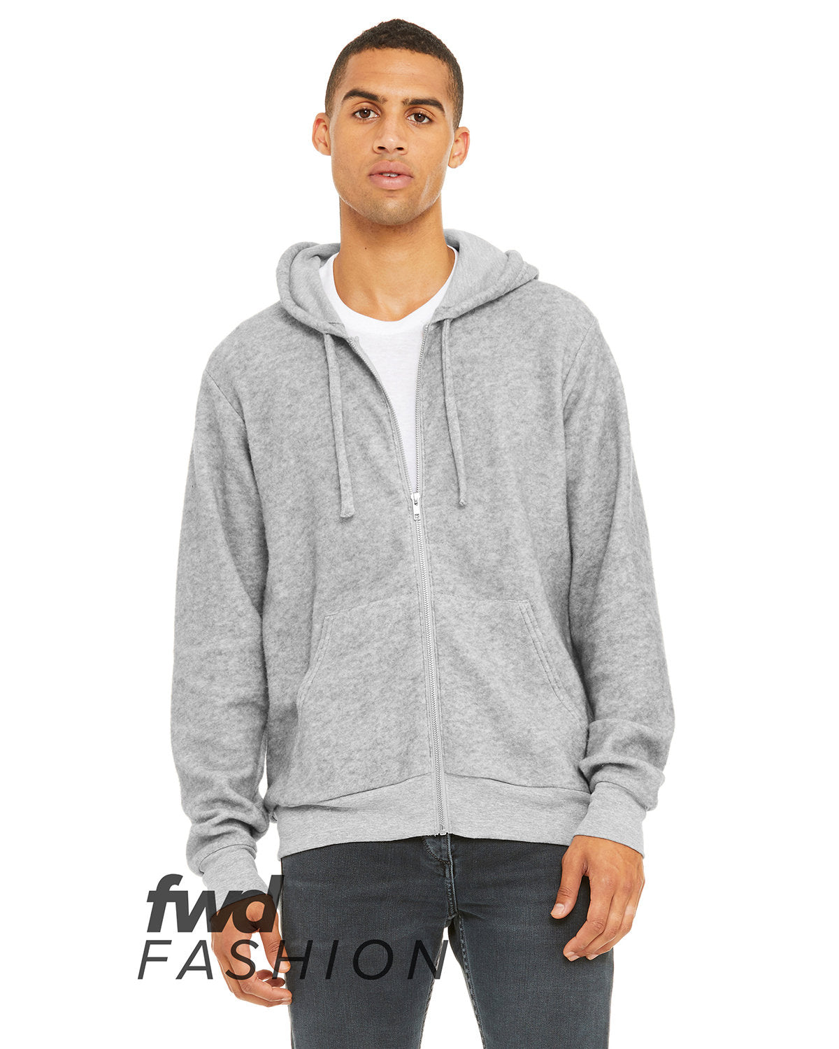 ELEVATE-YOUR-WARDROBE-BELLA-CANVAS-FWD-FASHION-ADULT-SUEDED-FLEECE-FULL-ZIP-HOODED-SWEATSHIRT-FOR-ULTIMATE-STYLE-AND-COZY-COMFORT