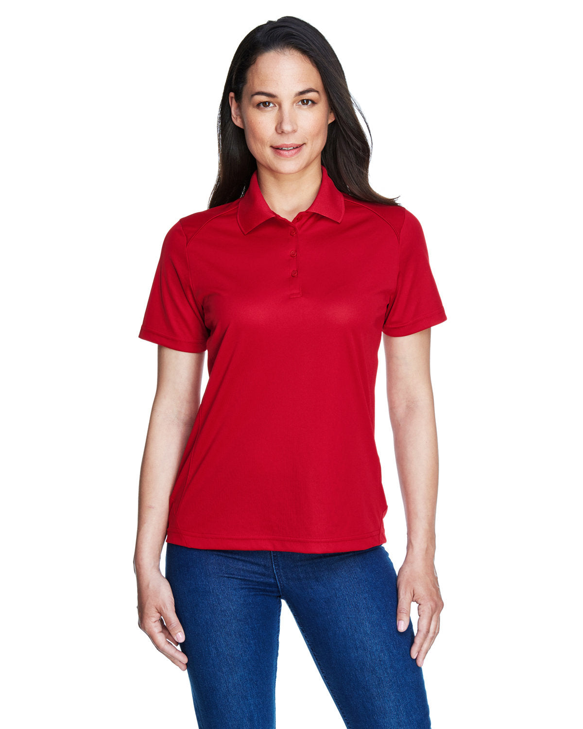Ladies' Extreme Eperformance Shield Polo Shirt: Uncompromising Style