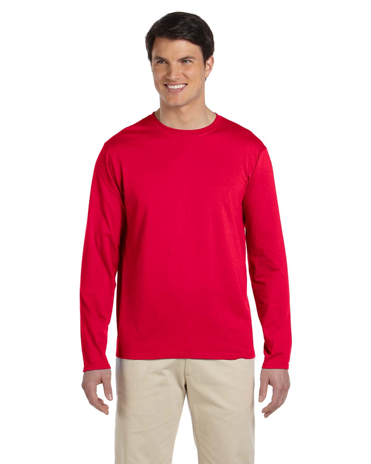 Gildan Adult SoftstyleÂ® Long-Sleeve T-Shirt G644