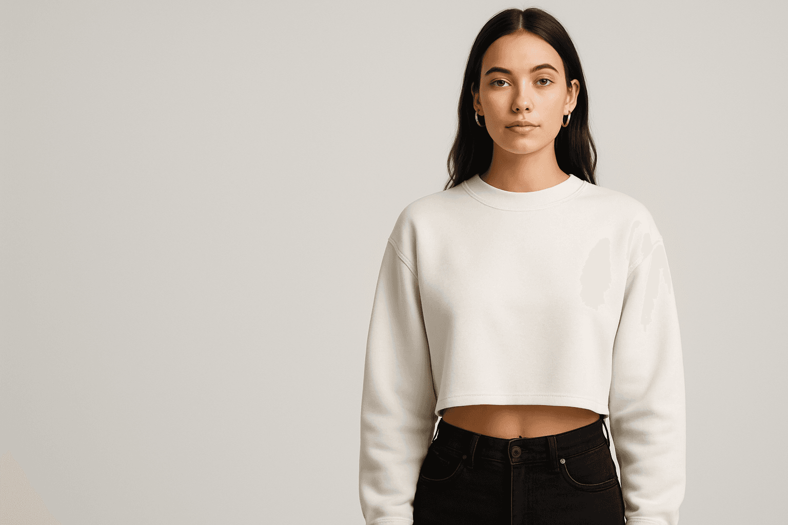 Crop Sweatshirts & Hoodies