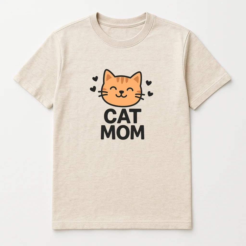 Cat Mom T-Shirt