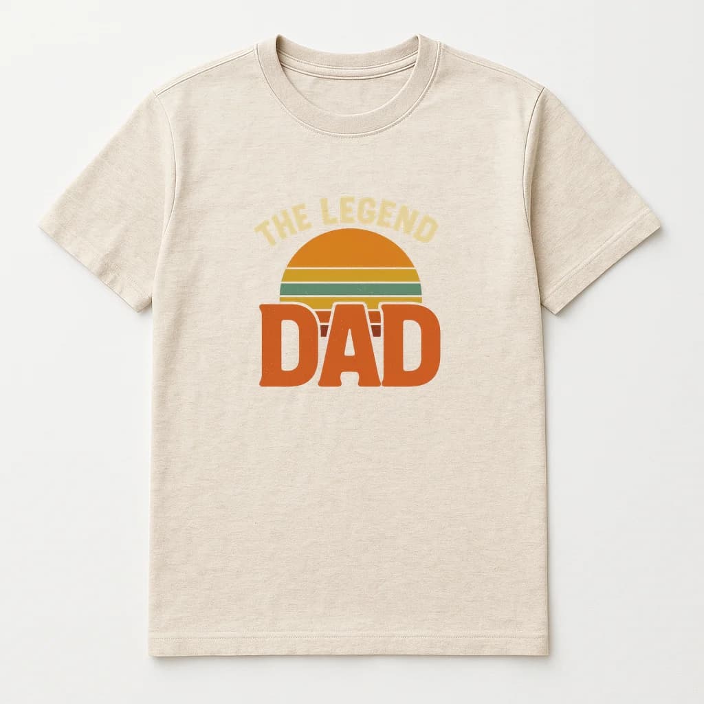 Dad — The Legend Retro T-Shirt