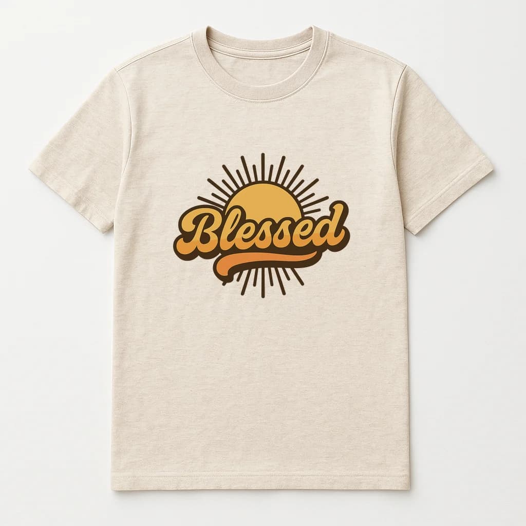 Blessed Retro T-Shirt