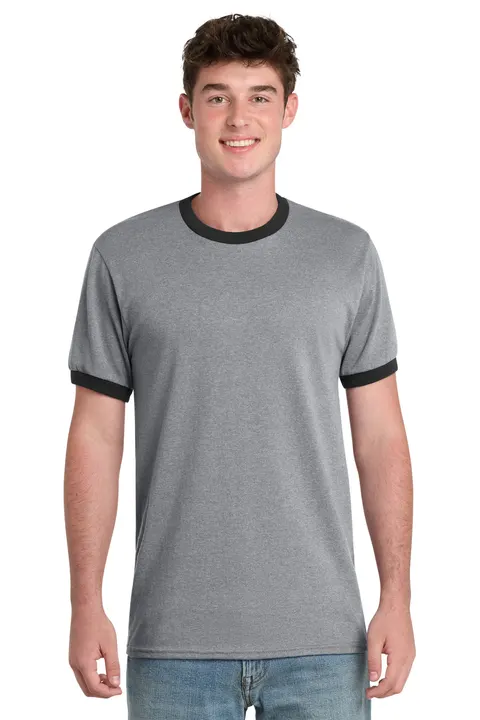 Port & Co ™  Core Cotton Ringer Tee.  PC54R