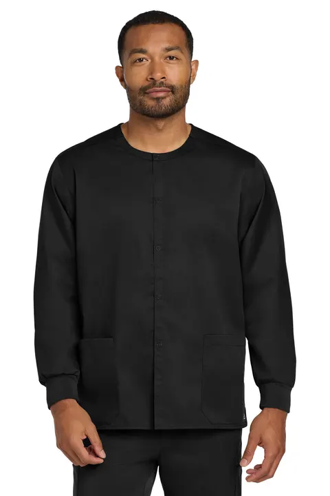Wink ®  Unisex WorkFlex Snap-Front Scrub Jacket WW3080