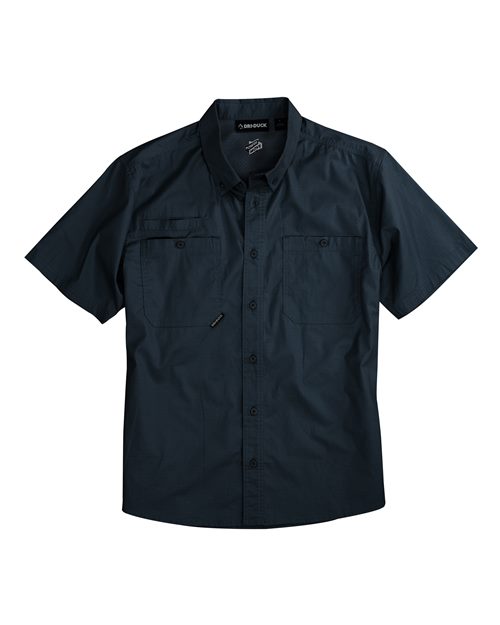 DRI DUCK Men's Craftsman Woven Short Sleeve Shirt. 4451