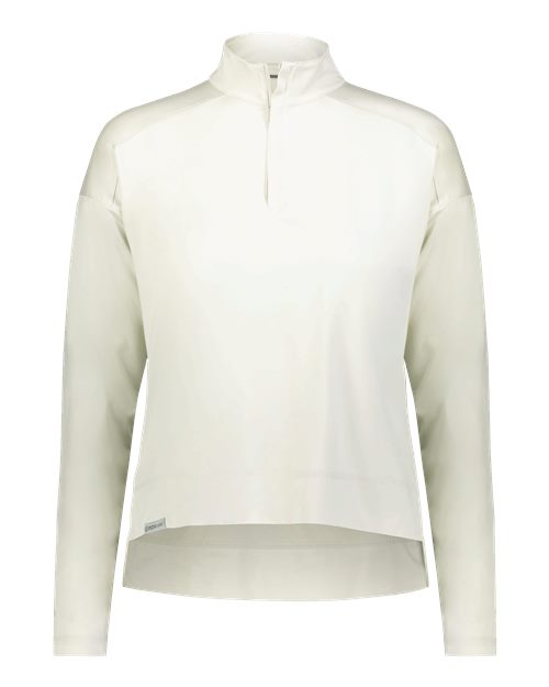 Holloway Women's Eco Revive™ Ventura Soft Knit Quarter-Zip Pullover. 223753
