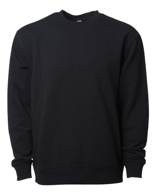 Independent Trading Co. Lux Heavyweight Modal Crewneck Sweatshirt. INDLUXCREW