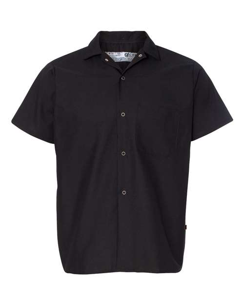 Chef Designs Poplin Cook Shirt with Gripper Closures. 5020