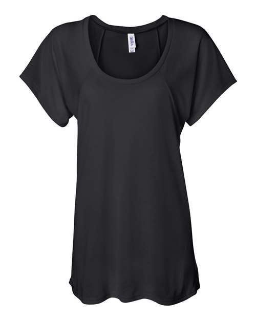 BELLA + CANVAS Women’s Flowy Raglan Tee. 8801