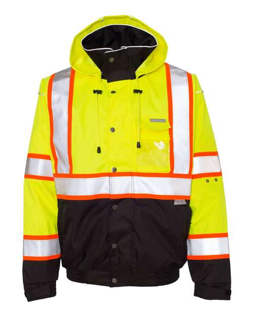 Kishigo Unisex Premium Brilliant Series® Bomber Jacket. JS119-120