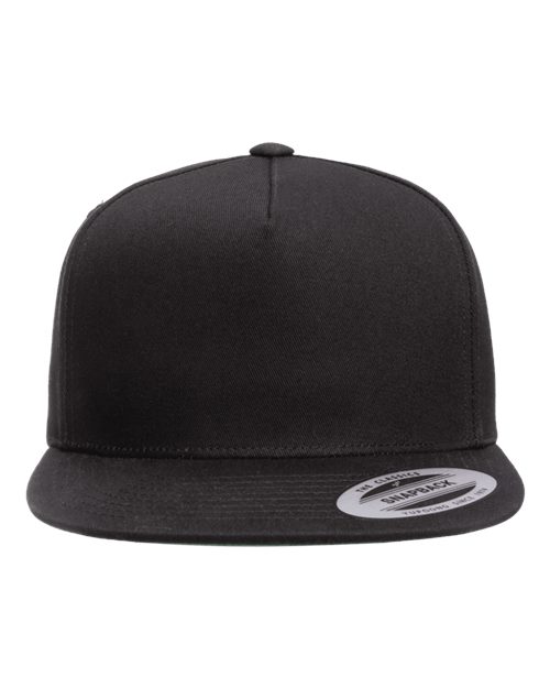 YP Classics Five-Panel Cotton Twill Snapback Cap. 6007