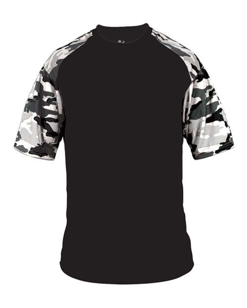 Badger Men's Camo Sport T-Shirt. 4141
