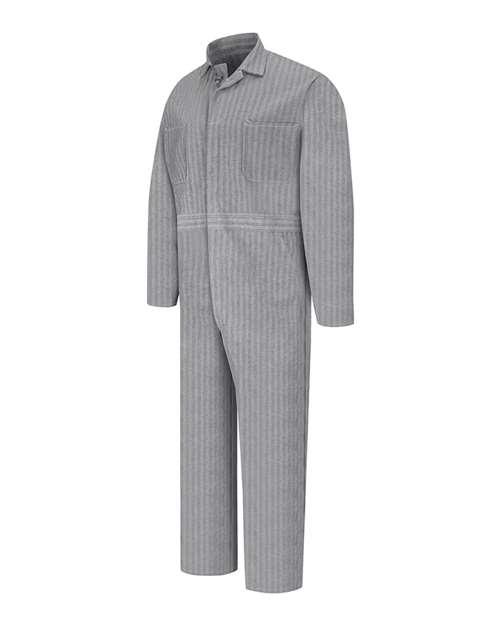 Red Kap Men's Button-Front Cotton Coverall. CC16