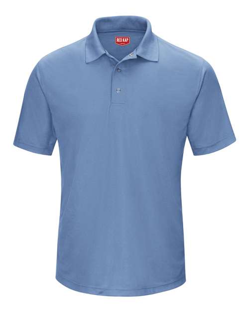 Red Kap Men's Performance Knit Gripper-Front Polo. SK74