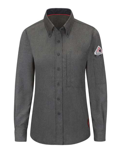Bulwark Women's iQ Series® Comfort Woven Lightweight Shirt. QS51