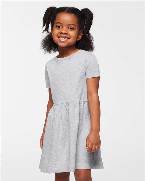Rabbit Skins Toddler Fine Jersey Dress. 5333