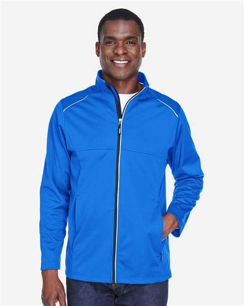 CORE365 Men's Techno Lite Three-Layer Knit Tech-Shell. CE708