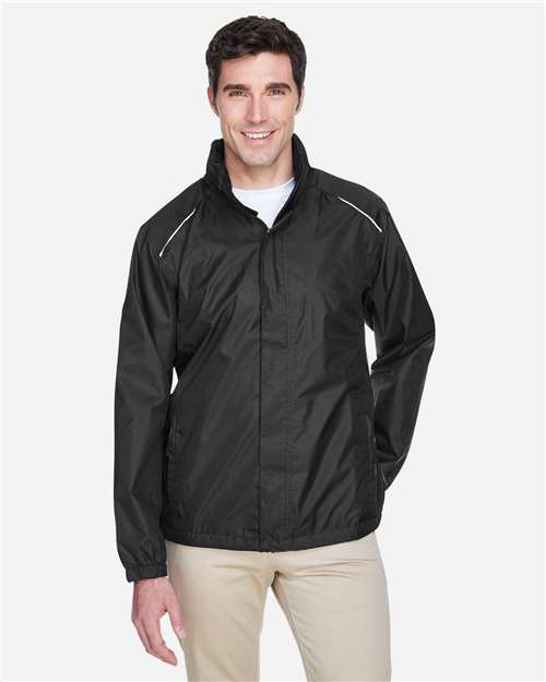 CORE365 Men's Climate Seam Sealed Lightweight Variegated Ripstop Jacket. 88185