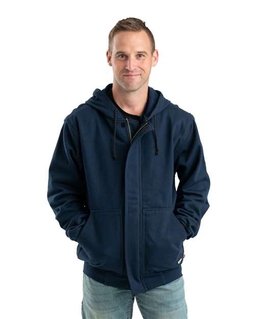 Berne Apparel Men's Tall Flame-Resistant Hooded Sweatshirt. FRSZ19T
