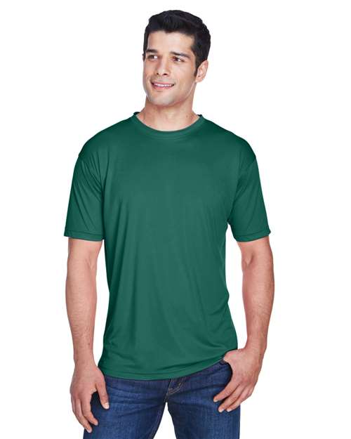 UltraClub Men's Cool & Dry Sport Performance Interlock T-Shirt. 8420