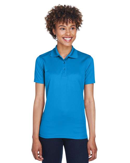 UltraClub Women's Cool & Dry Mesh Piqué Polo. 8210L