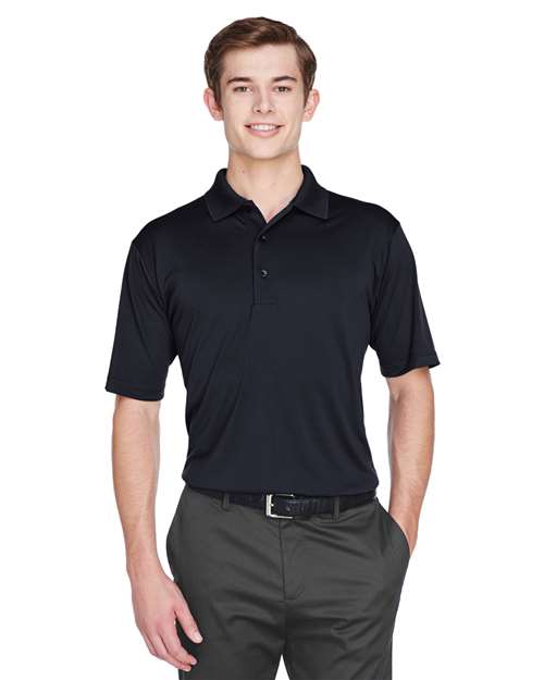 UltraClub Men's Cool & Dry 8-Star Elite Performance Interlock Polo. 8610