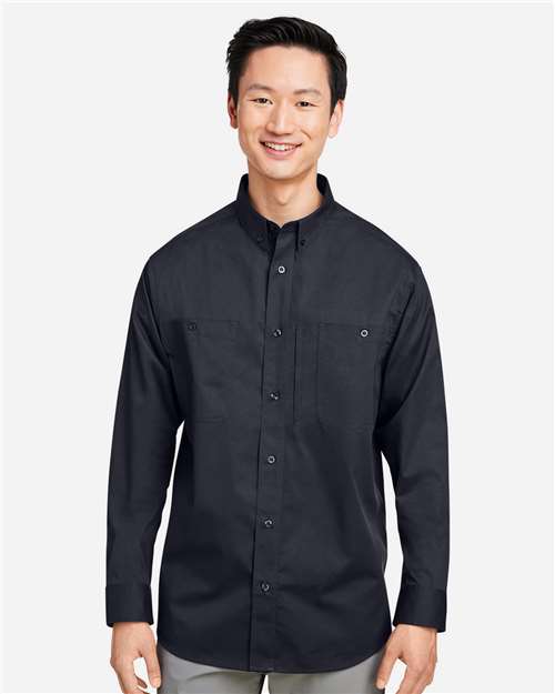 Harriton Men's Advantage IL Workshirt. M585L
