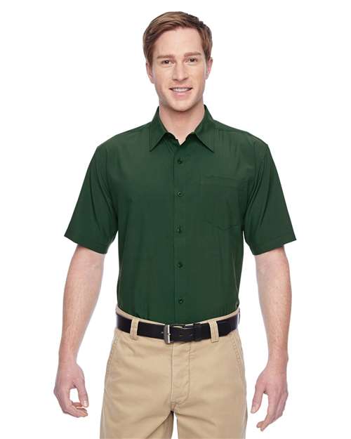 Harriton Men's Paradise Short Sleeve Performance Shirt. M610S
