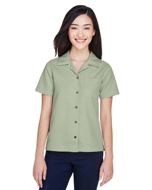 UltraClub Women's Cabana Breeze Camp Shirt. 8981