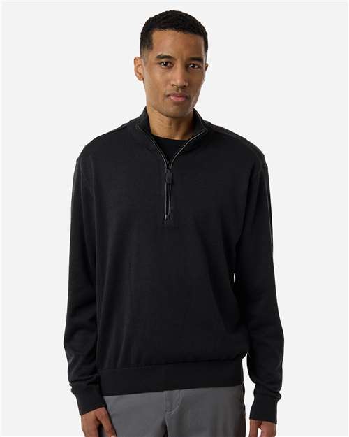 Devon & Jones Men's New Classics Quarter-Zip Sweater. DG446