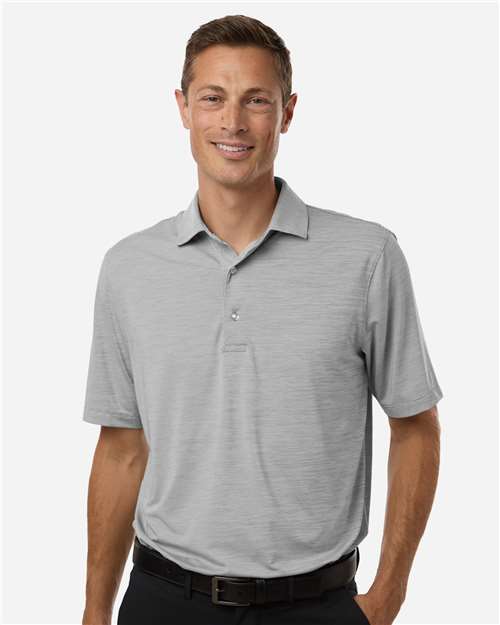 Paragon Men's Bohemian Striped Heather Performance Polo. 162