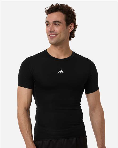 Adidas Men's Techfit Compression T-Shirt. AT130