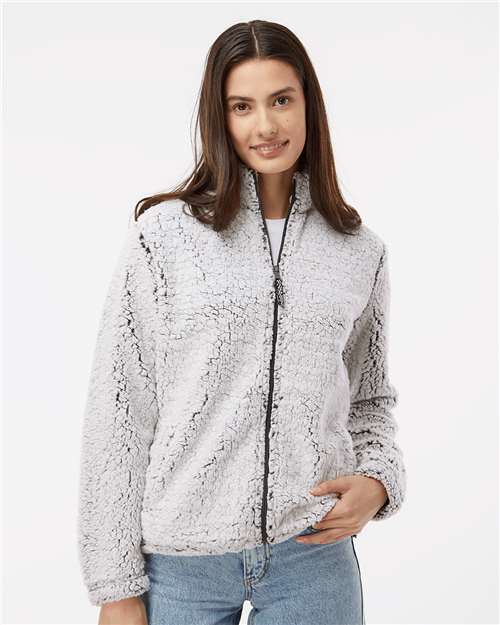 Boxercraft Women’s Sherpa Full-Zip Jacket. Q12