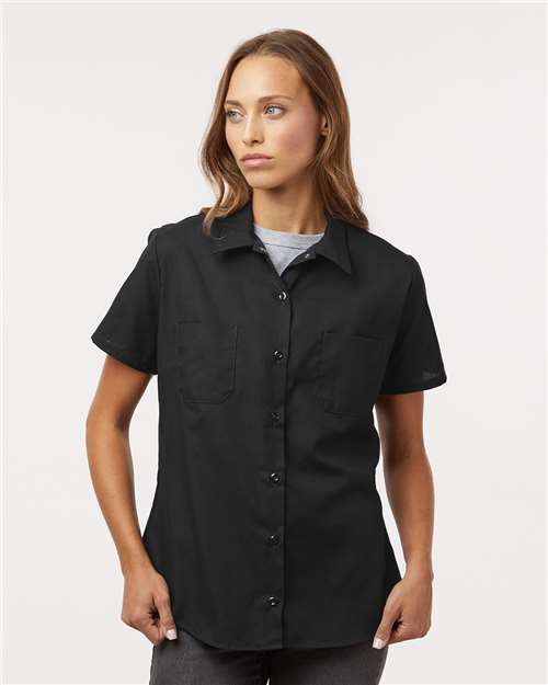 Dickies Women's Industrial Short Sleeve Work Shirt. 5350