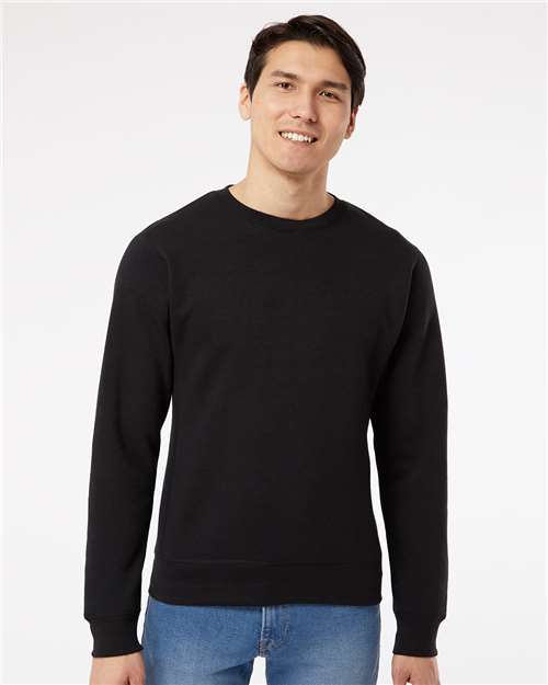 J. America Unisex Triblend Fleece Crewneck Sweatshirt. 8870