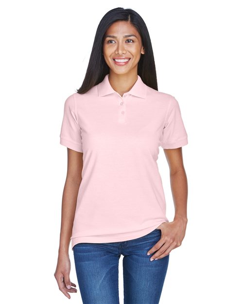 UltraClub Women's Classic Piqué Polo. 8530