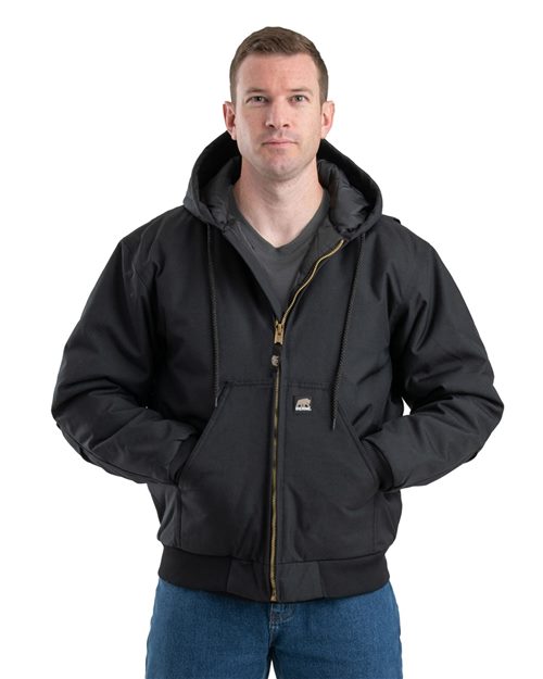 Berne Apparel Men's Tall ICECAP Insulated Hooded Jacket. NJ51T