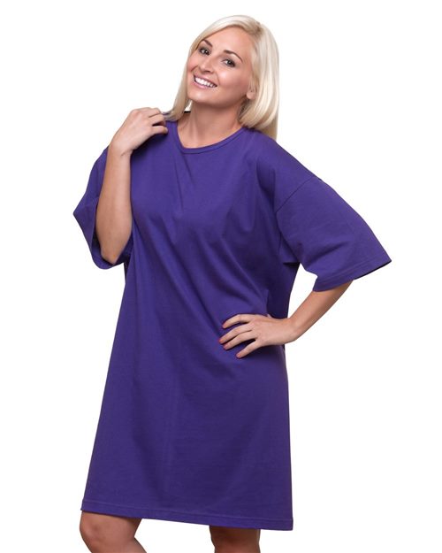 Bayside Women's USA-Made Scoop Neck Cover-Up. 3303