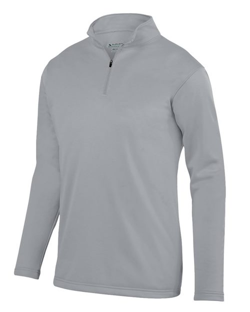 Augusta Sportswear Youth Wicking Fleece Quarter-Zip Pullover. 5508