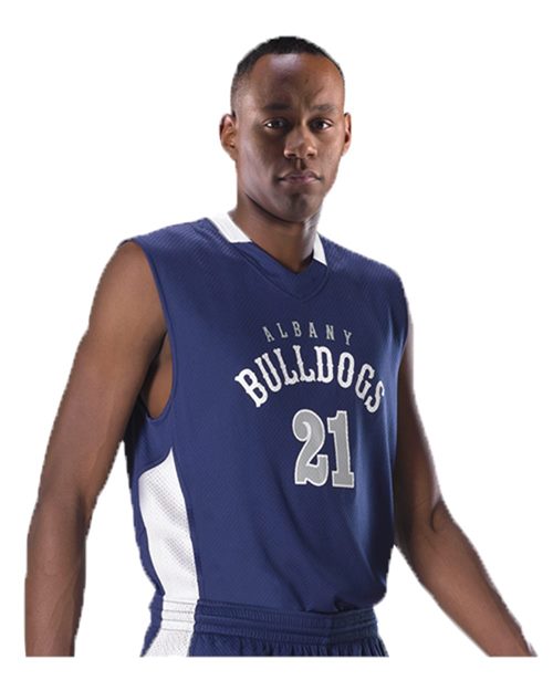 Alleson Athletic Men's Single Ply Reversible Jersey. 589RSP