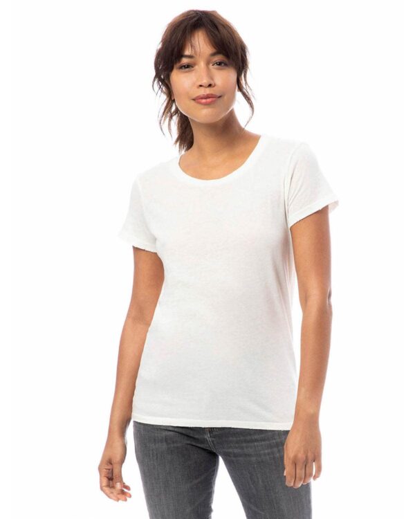 Ladies' Vintage Garment-Dyed Distressed T-Shirt - Apparel Globe