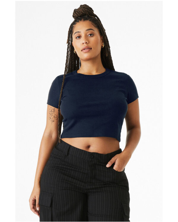Bella + Canvas Ladies' Micro Ribbed Baby Tee: Chic Comfort and Style - Image 5