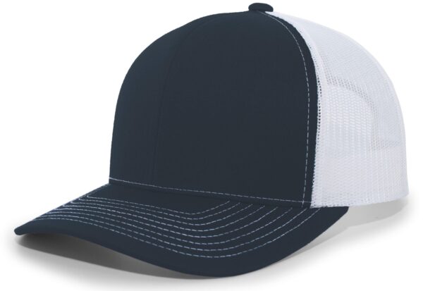 Contrast Stitch Trucker Snapback - Apparel Globe