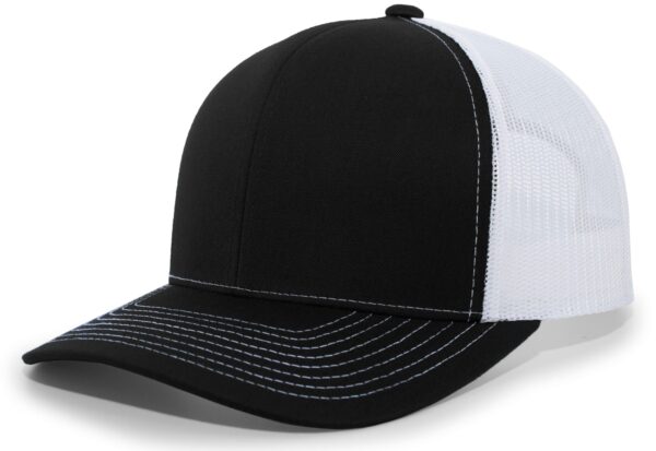 Contrast Stitch Trucker Snapback - Apparel Globe