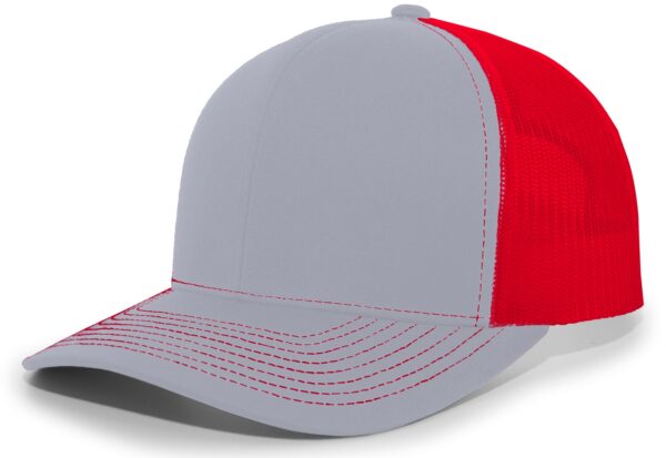 Contrast Stitch Trucker Snapback - Apparel Globe