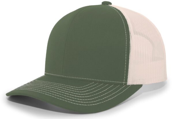 Contrast Stitch Trucker Snapback - Apparel Globe