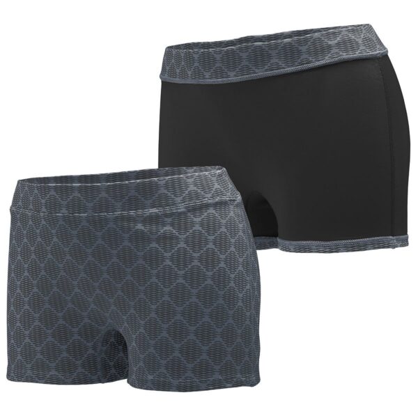 LADIES IMPRESS SHORTS - Apparel Globe