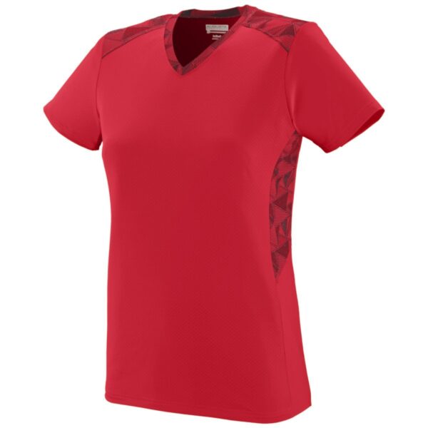 "Augustas Girls Vigorous Jersey: Energize Your Game with Unstoppable Style!" - Apparel Globe